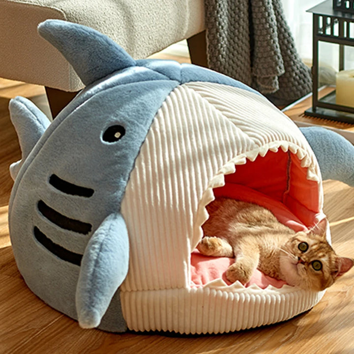 Sharky Baby Plush Cat Bed