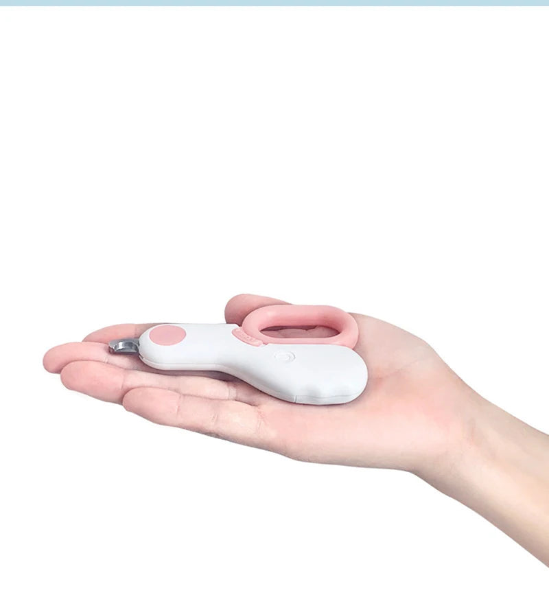 Safe Pet Nail Clippers - Comes with a LED Light to Safely Clip Your Cat or Small Dogs Nails