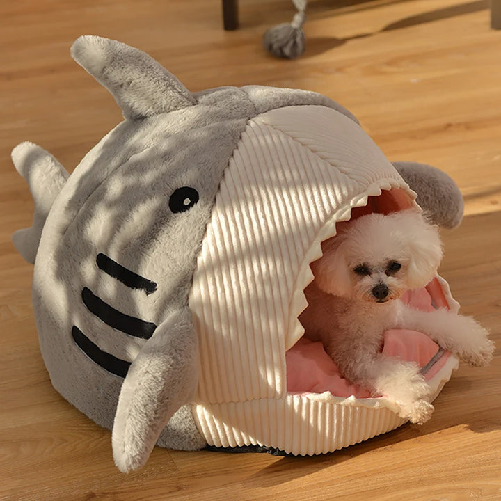 Sharky Baby Plush Cat Bed