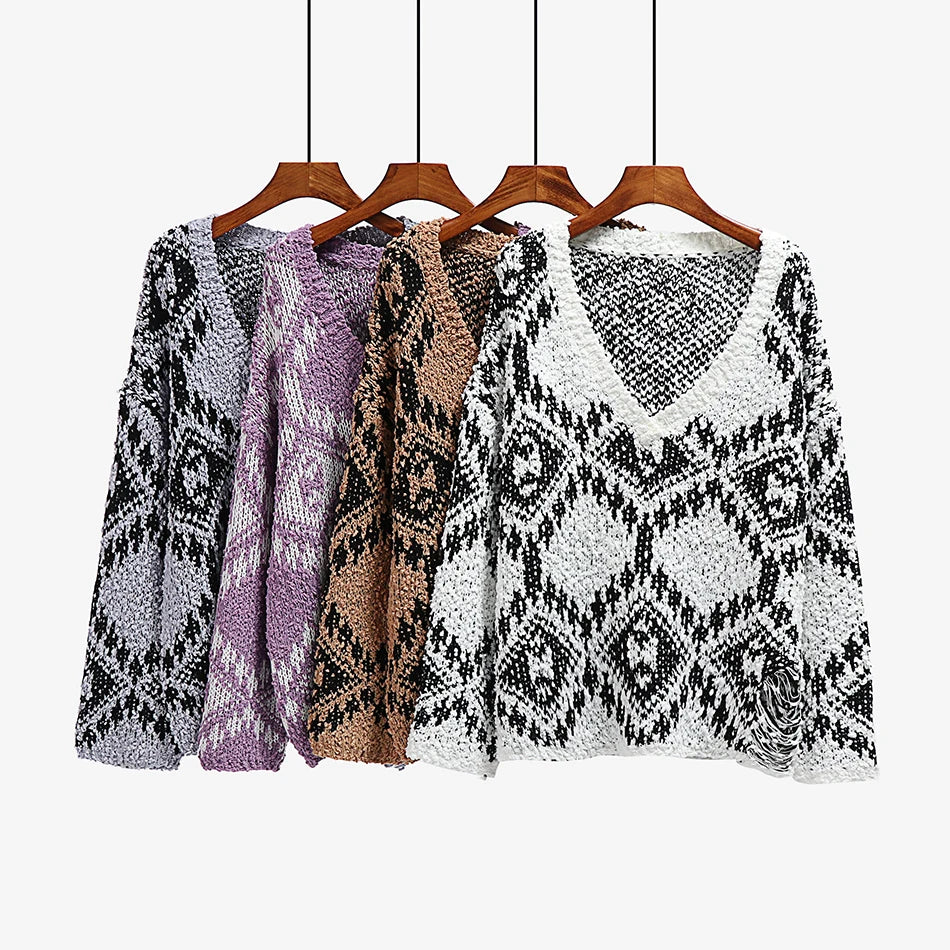 Women's Loose Oversized Knit Sweaters