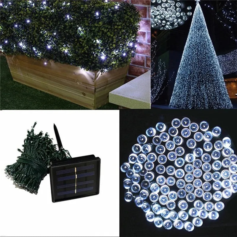 Waterproof LED Solar Fairy Light. 32m / 105 feet long, with 300 LED lights.