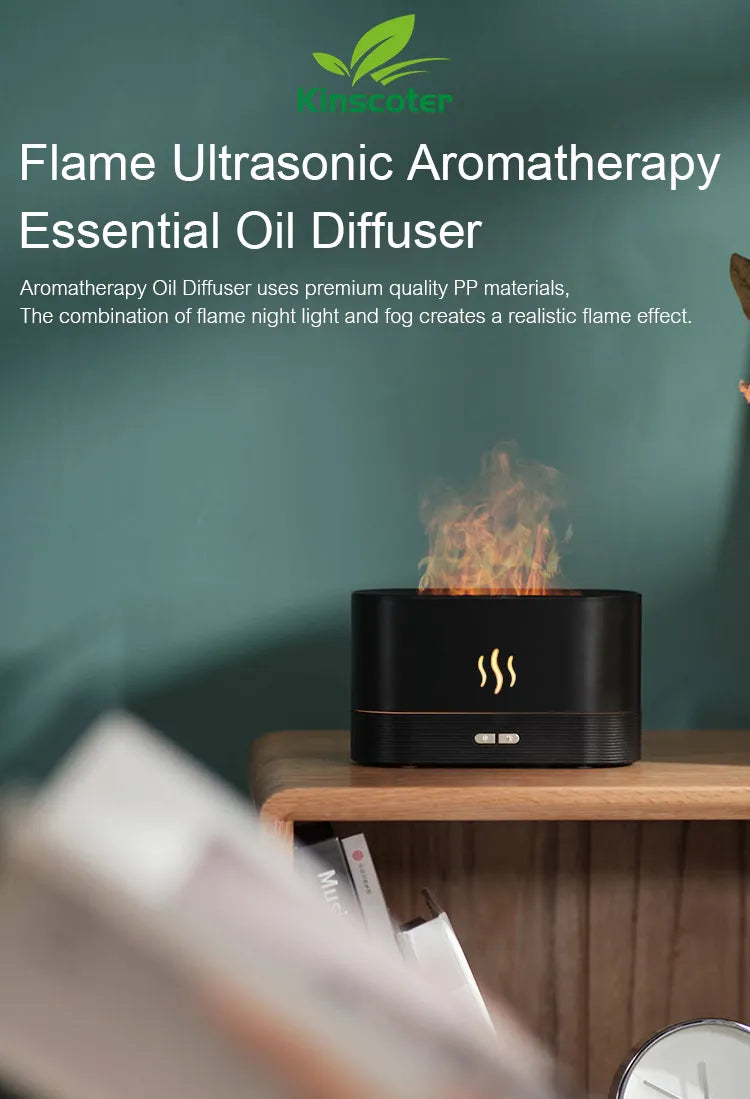 2.4MHZ Ultrasonic Frequency Aroma Therapy Diffuser Enlighten Your Senses with White Noise