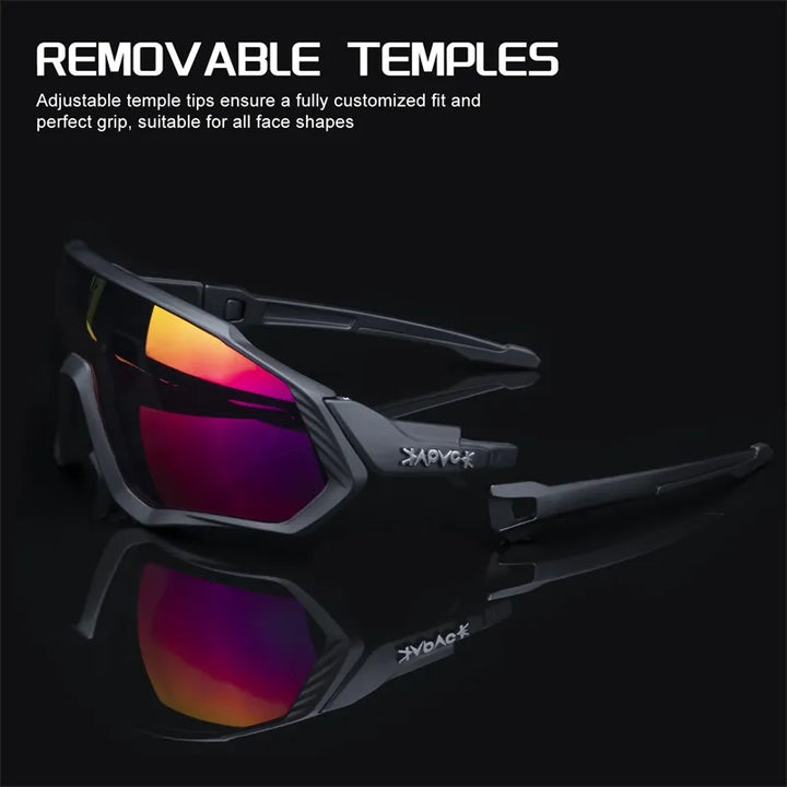 Polarized Sports Eye Protecting Sun Glasses for Men or Women.