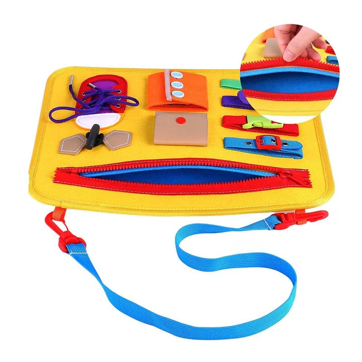 Busy Board Montessori Toys for Toddlers Sensory