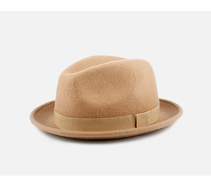 Fez Vintage Large Hemming Wool Men's Hat