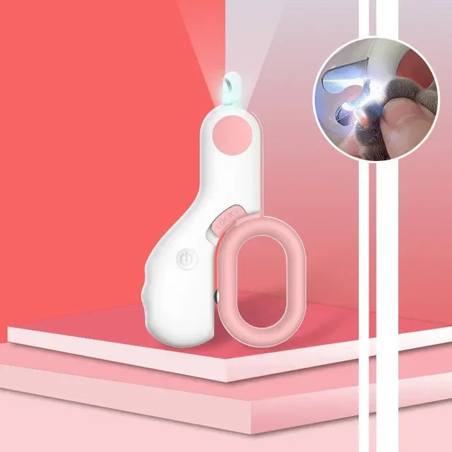 Safe Pet Nail Clippers - Comes with a LED Light to Safely Clip Your Cat or Small Dogs Nails
