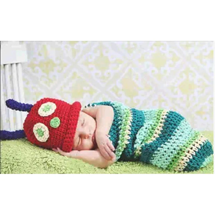 Handmade Crochet Photoshoot Costumes for Babies ( 0-6M )