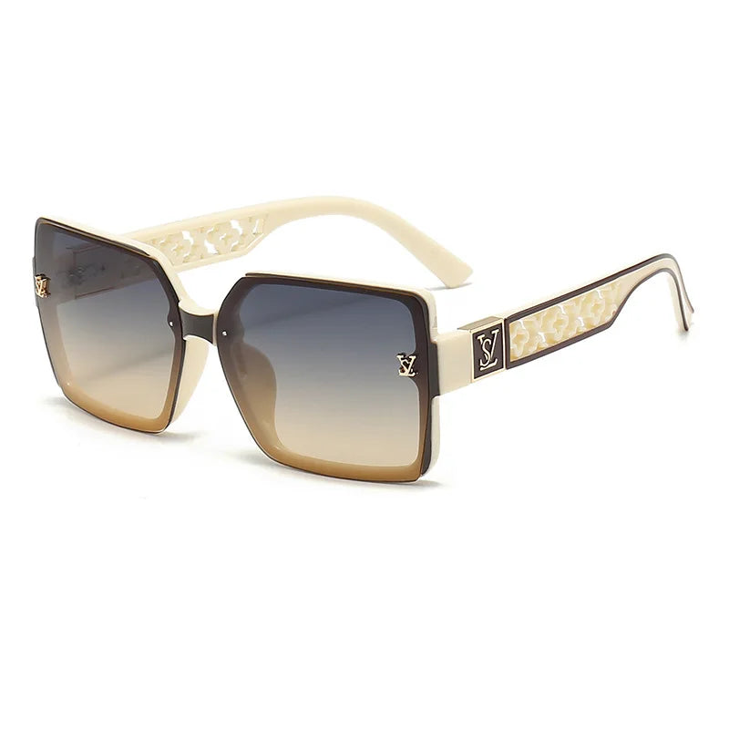 Glamourous Sunglasses for Women - Stylish Oversized Design UV400