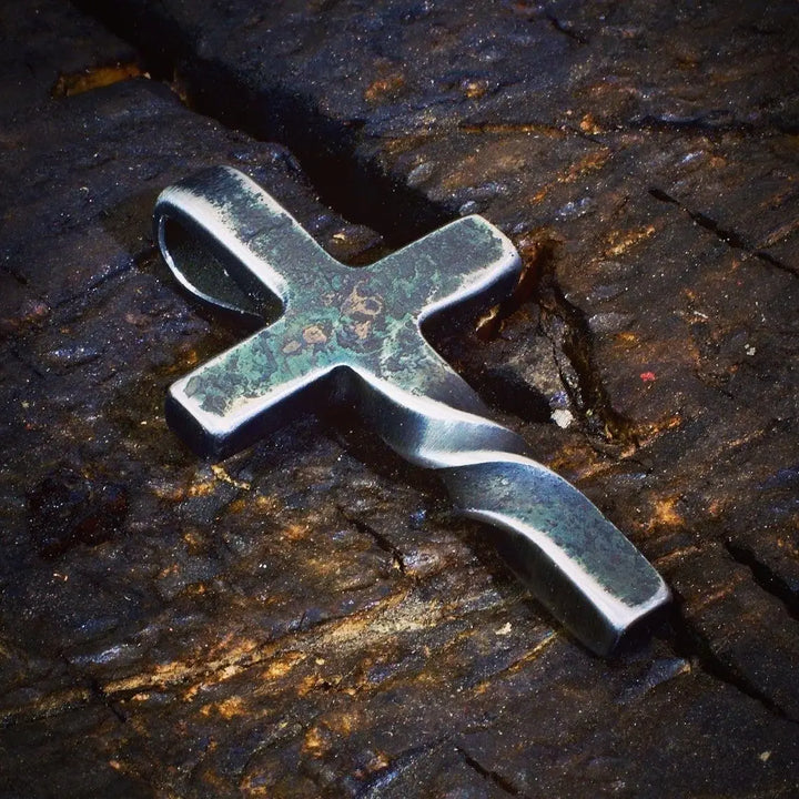 Twisted Cross Necklace A Guardian Gift for Your Loved Ones