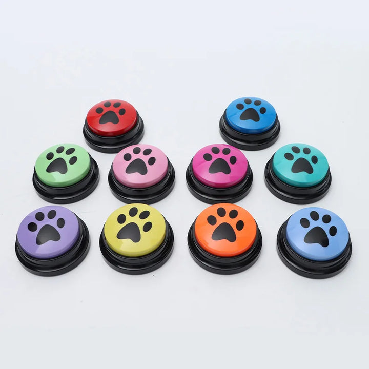 4/8/10pcs Dog Training Recordable Button for Pet Communication