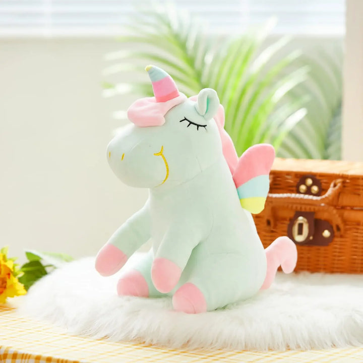 "Magical Musical Unicorn Nightlight: Soft Plush Toy (Music or Non-Music Options!)"