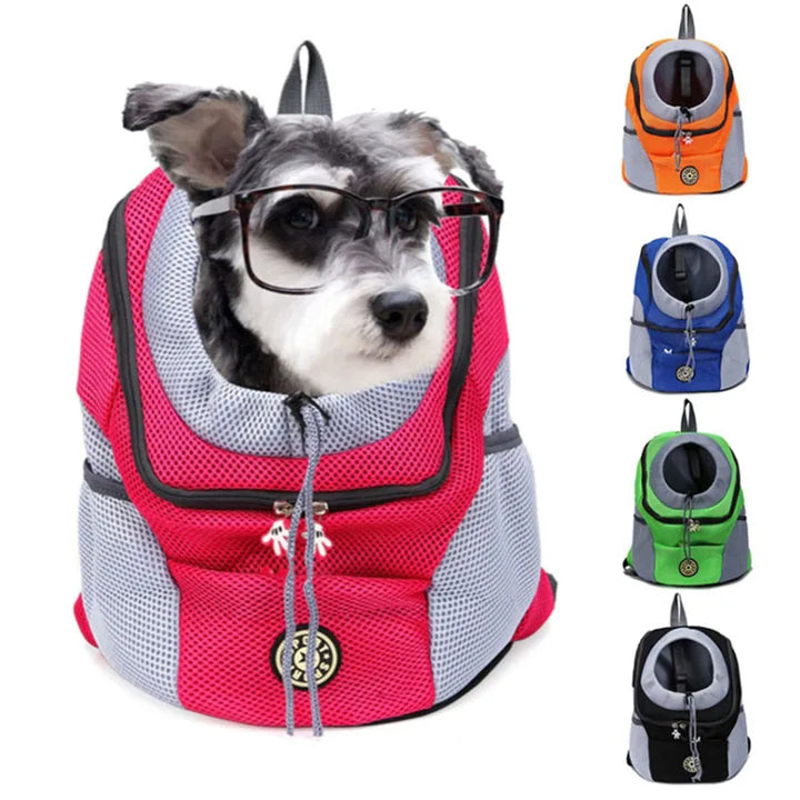 Carry Your Pet Anywhere with Our Double-Shoulder Travel Backpack!