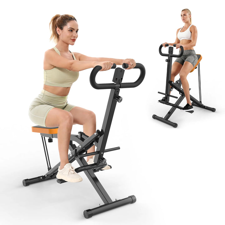 🔥 Full-Body Squat Trainer – Glutes, Abs & Legs Workout Machine with Resistance Bands