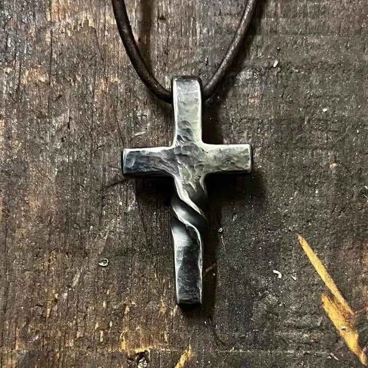 Twisted Cross Necklace A Guardian Gift for Your Loved Ones