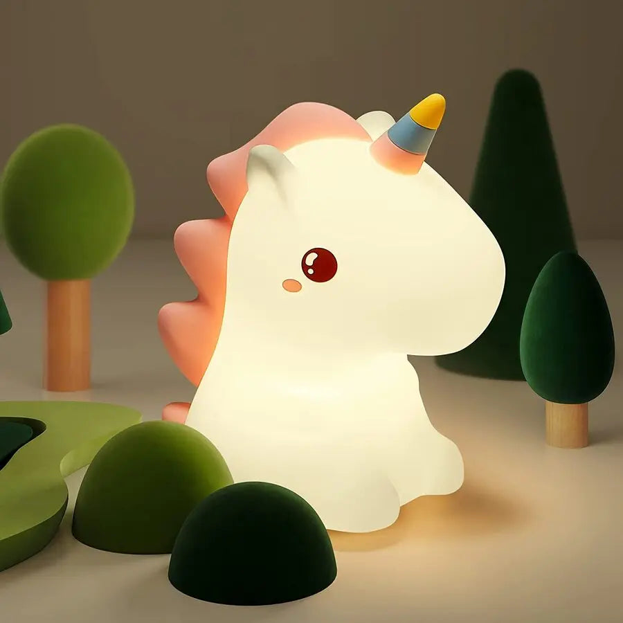 The LED Unicorn Nightlight will Enchant Any Childs Room – Touch, Pat & Remote-Control Options