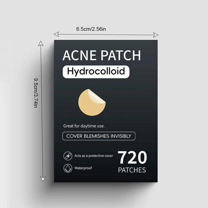 "720 Invisible Acne Pimple Patches for Clearer, Healthier Skin – Fast Repair & Easy Use"