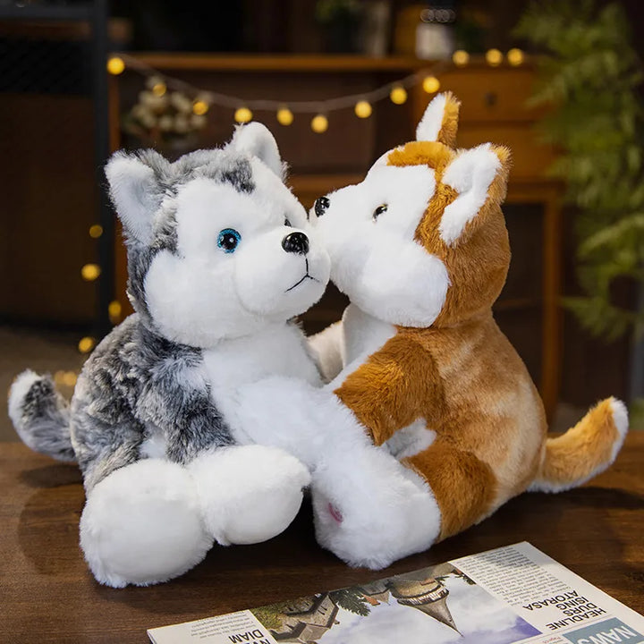 Glow-In-The-Dark Wolf Puppy Plush – The Ultimate Night Light Companion for Kids!"