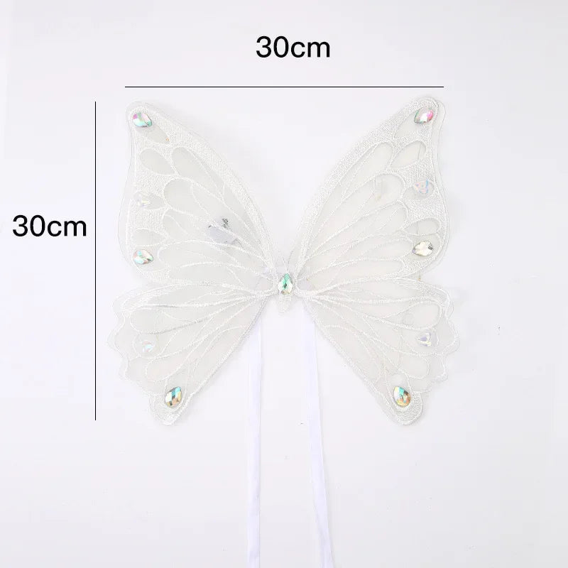 Dog Wings Glowing Butterfly Back Decoration Creative Cute Pet Accessories Dog Clothes for Small Medium Accessory Cat Supplies