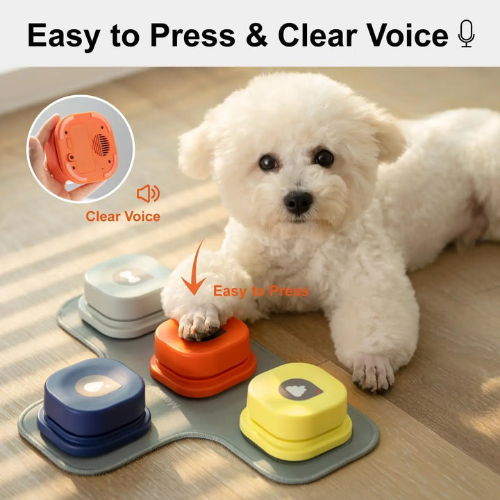 Train Your Dog to "Talk" with Interactive Dog Buttons & Mat