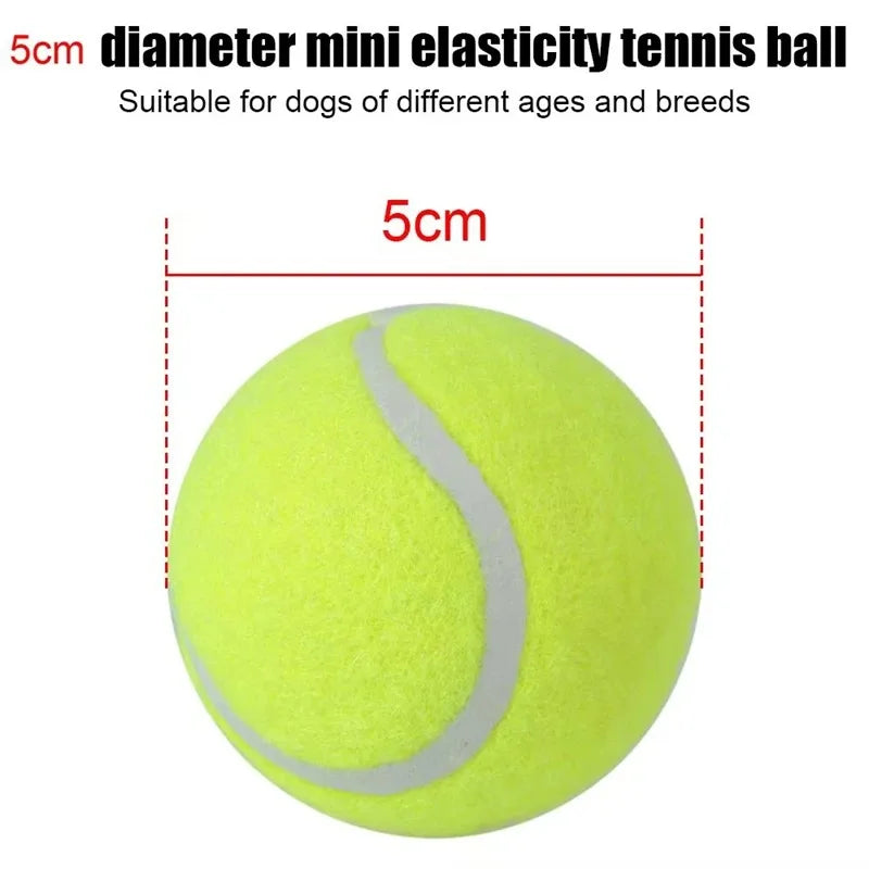 Small Dog Mini Tennis Ball Launcher - Perfect Indoor or Outdoor Interaction Fun - USB-Rechargeable