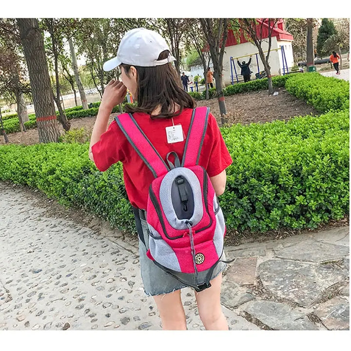 Carry Your Pet Anywhere with Our Double-Shoulder Travel Backpack!