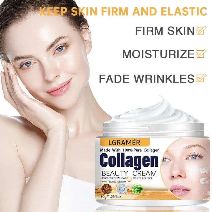 ✨ LGRAMER Snail Whitening & Anti-Aging Face Cream (60g)