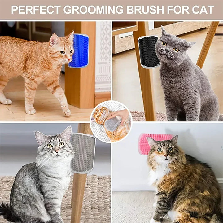 Cats Corner Do It Yourself Wall Brush Comb Scraper