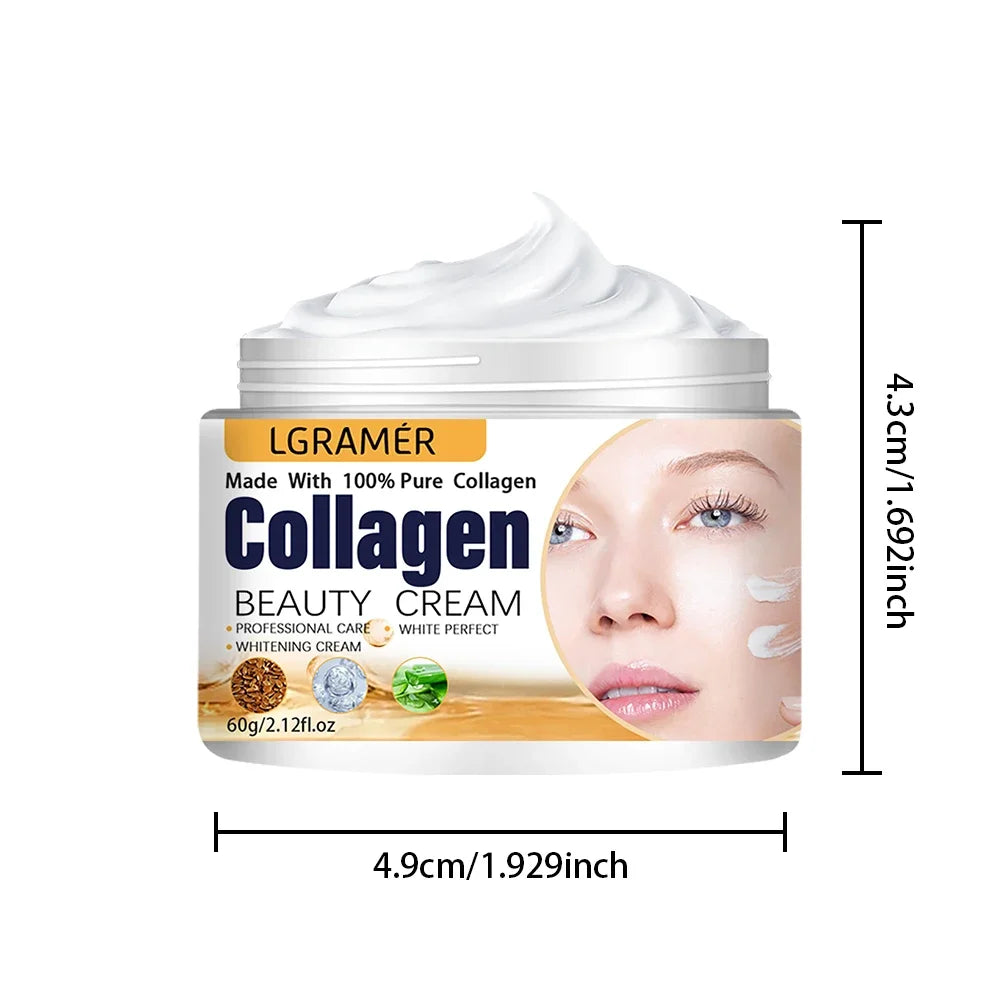 ✨ LGRAMER Snail Whitening & Anti-Aging Face Cream (60g)