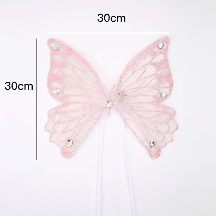 Dog Wings Glowing Butterfly Back Decoration Creative Cute Pet Accessories Dog Clothes for Small Medium Accessory Cat Supplies