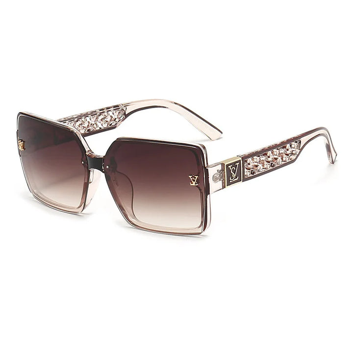 Glamourous Sunglasses for Women - Stylish Oversized Design UV400