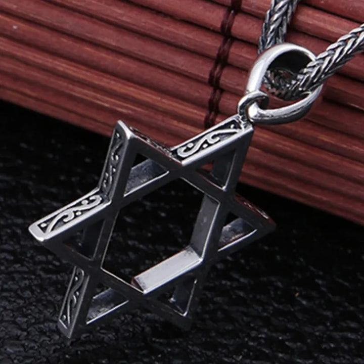 Sterling Silver "Star of David" Pendants for Men and Women