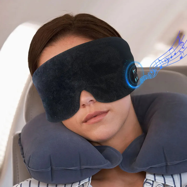 Soft Wireless Bluetooth Sleeping Mask Earphones