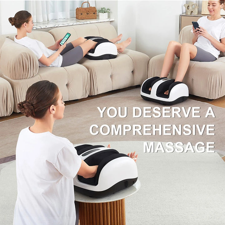 "Revitalize Your Feet with the Nekteck Smart Shiatsu Foot & Calf Massager – Relaxation Made Simple!"