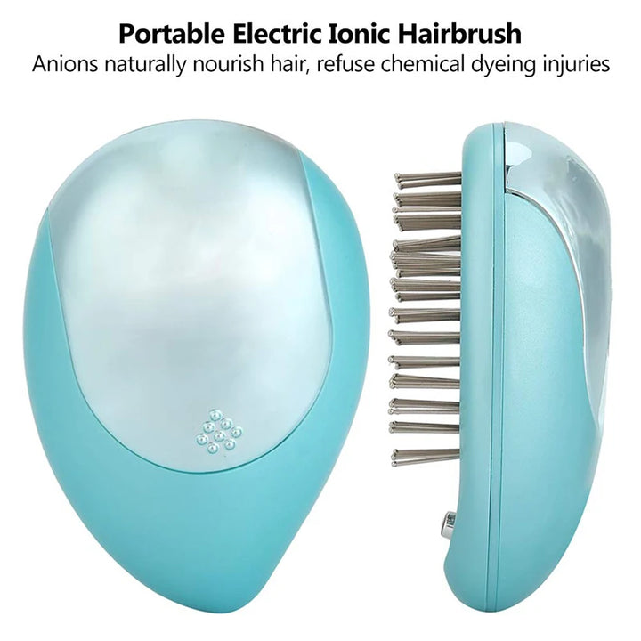 Hot Selling Negative Ion Massage Comb Portable Negative Ion Massage Scalp Hair Brush To Relax The Scalp