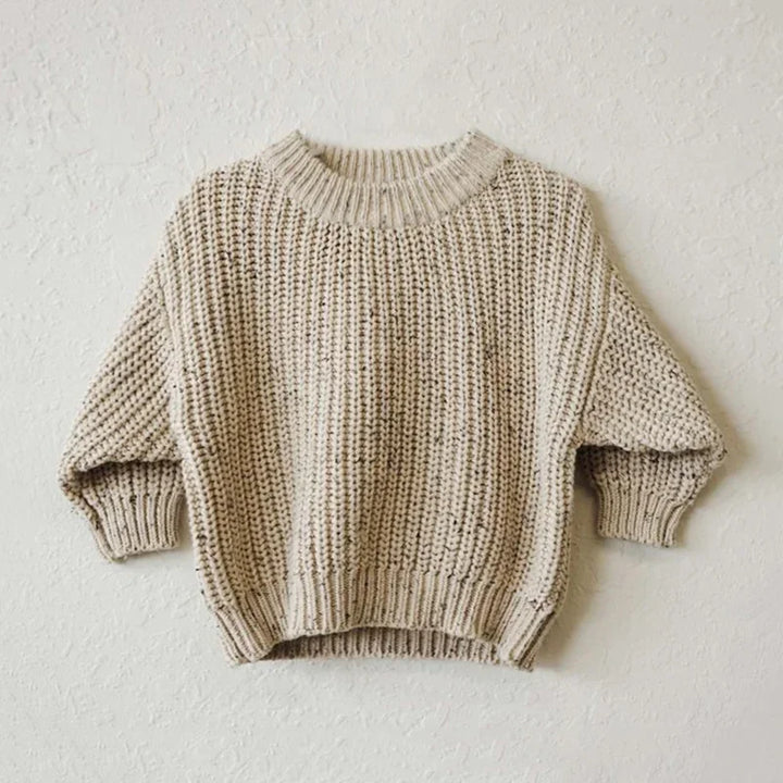 Loose Knitted Pullover Sweater - Boys/Girls - 6M to 5T