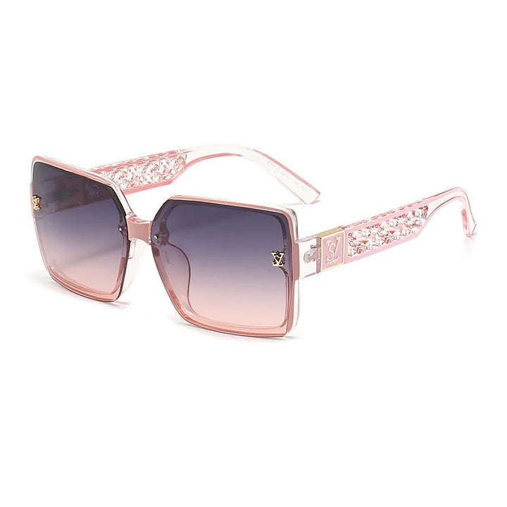 Glamourous Sunglasses for Women - Stylish Oversized Design UV400