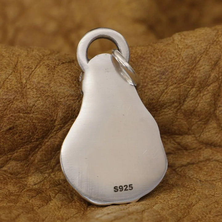 Protection from Virgin Mary Faith Base Charm Pendant Necklace of Grace Jewelry- 925 Sterling Silver - S/L