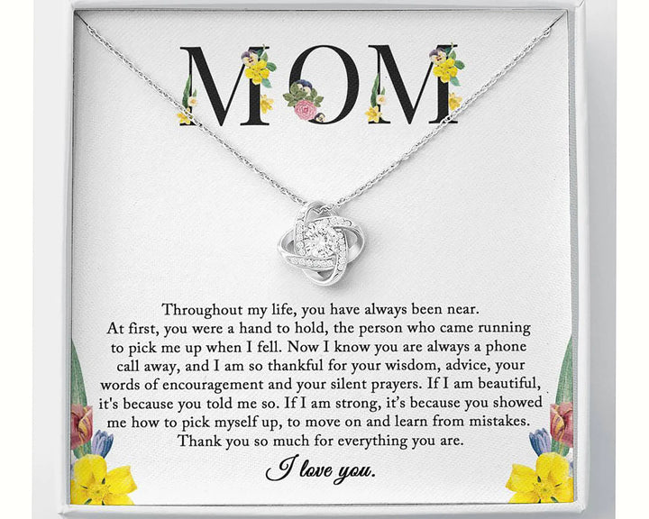 Sentimental Mother's Day Gift, Mom Necklace, Great for Birthday Gift too.