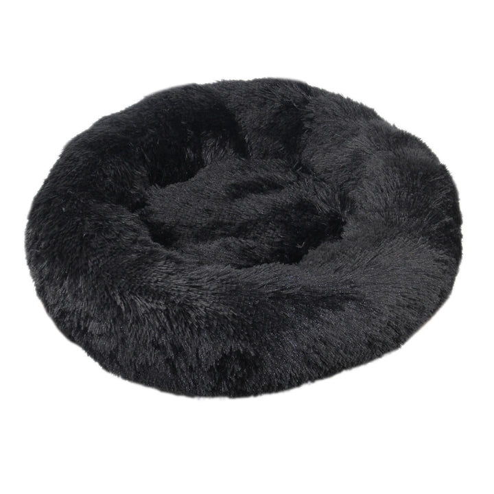 40-110cm Round Pet Bed for Large Dog Bed Super Soft Cat Bed Long Plush Dog House for Medium Dog House Winter Warm Sleeping