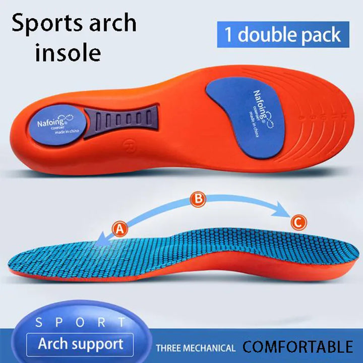 Arch Support Sole Shock Absorption Deodorant Breathable (Men & Women)