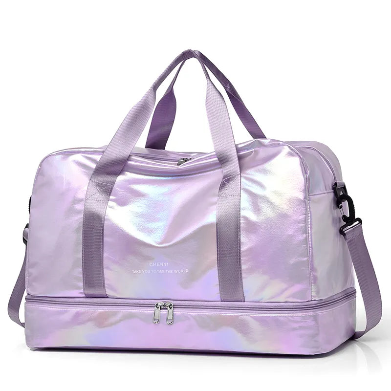 Women's Large Travel Sports Gym Tote Bag