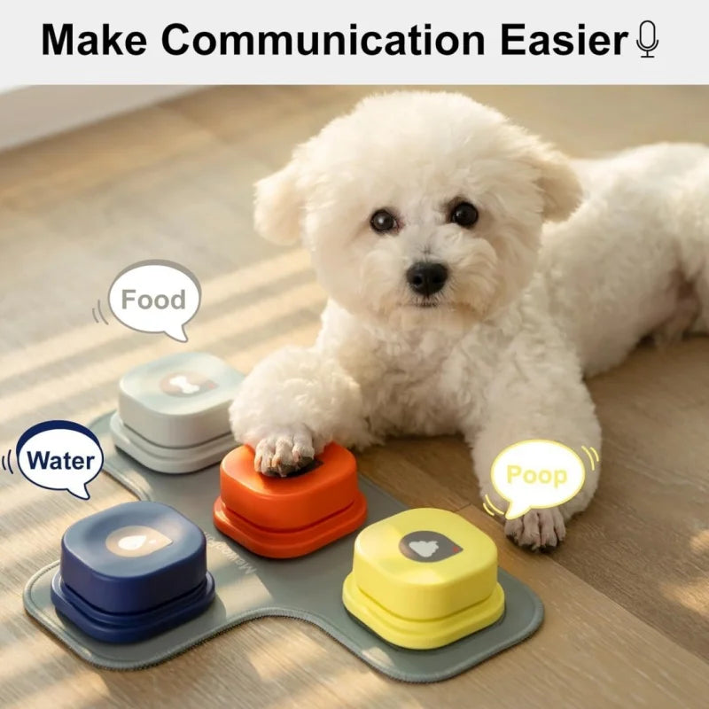 Train Your Dog to "Talk" with Interactive Dog Buttons & Mat