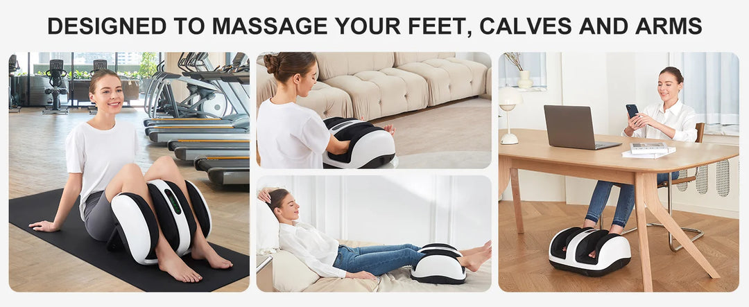 "Revitalize Your Feet with the Nekteck Smart Shiatsu Foot & Calf Massager – Relaxation Made Simple!"