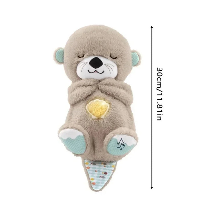 Otterly Soothing Breathing Plush Toy That Comforts and Calms Your Baby