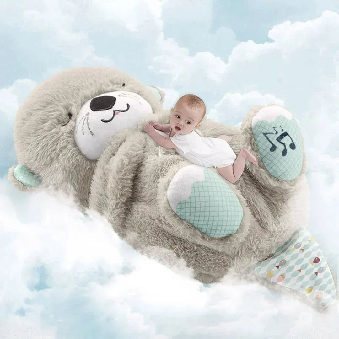 Otterly Soothing Breathing Plush Toy That Comforts and Calms Your Baby