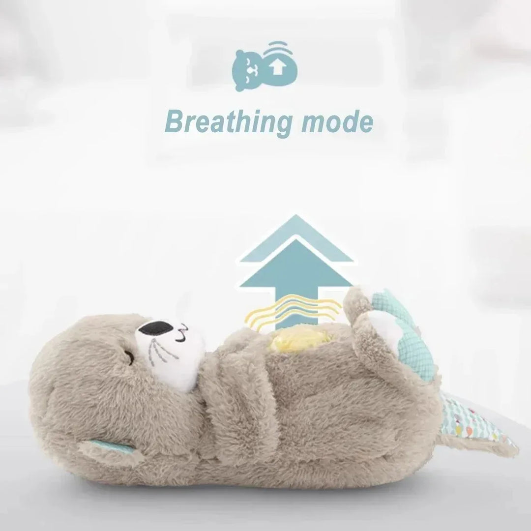 Otterly Soothing Breathing Plush Toy That Comforts and Calms Your Baby