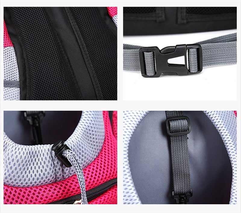 Carry Your Pet Anywhere with Our Double-Shoulder Travel Backpack!