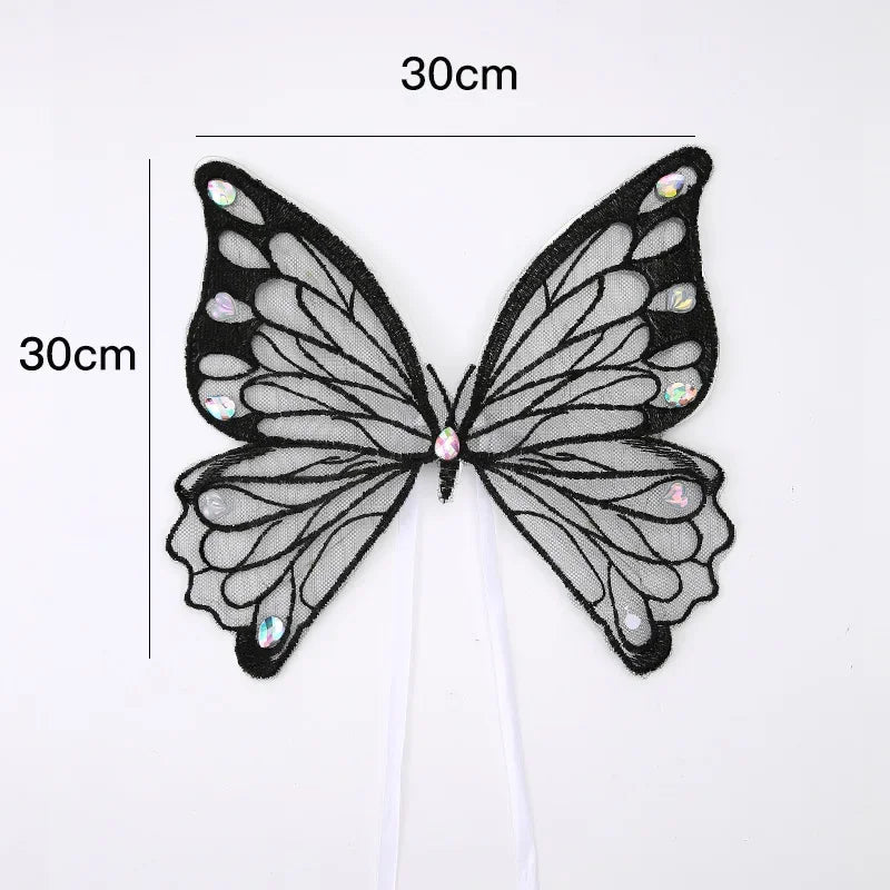 Dog Wings Glowing Butterfly Back Decoration Creative Cute Pet Accessories Dog Clothes for Small Medium Accessory Cat Supplies