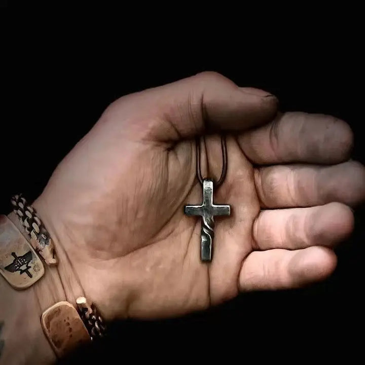 Twisted Cross Necklace A Guardian Gift for Your Loved Ones