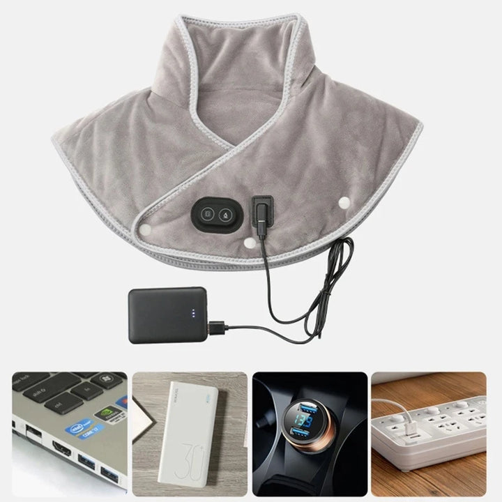 Don't Let Neck Tension Get You Down. Relax with this Heating Neck Shoulder Pad